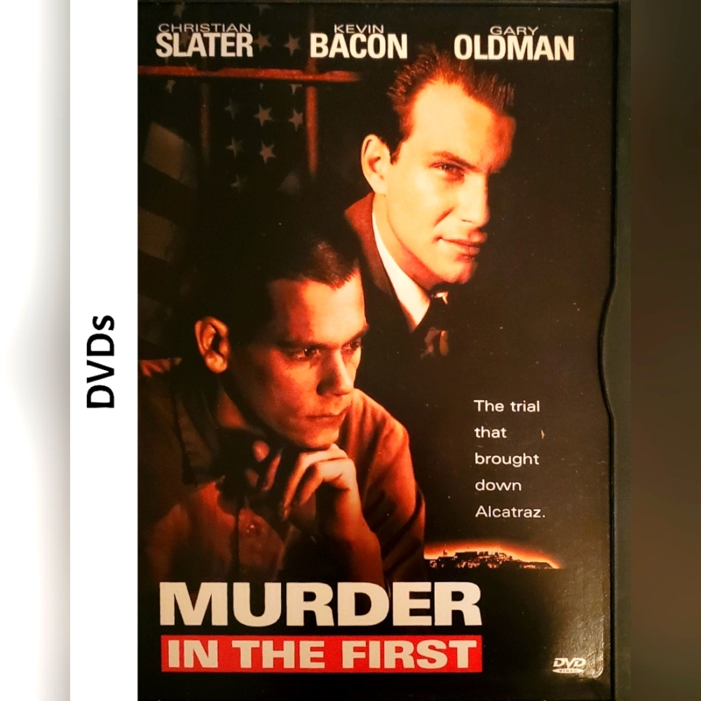 🌴5/25🌴 Murder in the First - Christian Slater, Kevin Bacon, Gary Oldman 1995